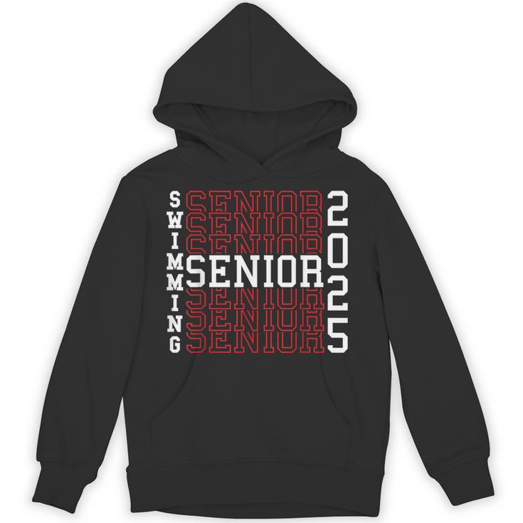 Swimming Senior Night Swimming Senior 2025 Graduation 40 Unisex Hoodie