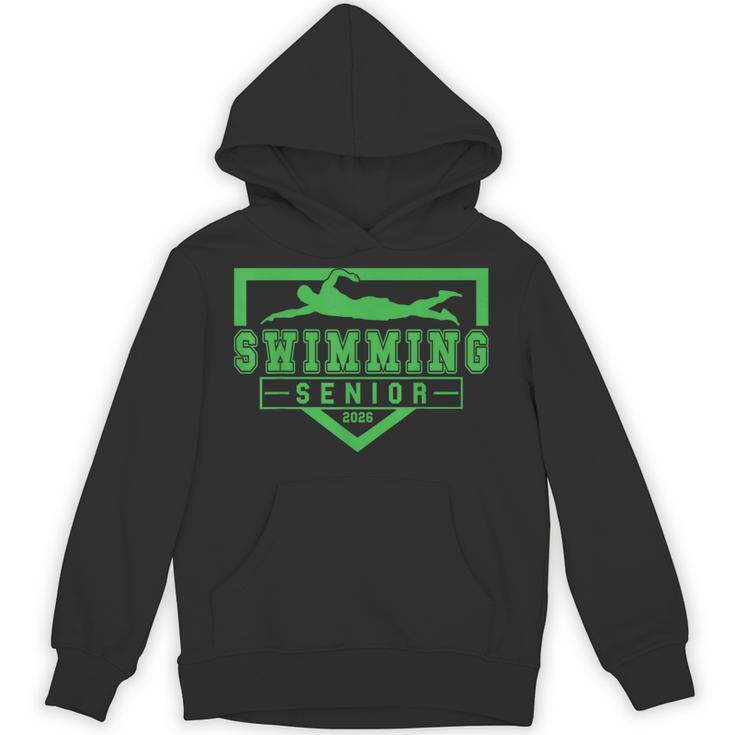Swimming Senior Night Swim Senior 2026 Graduation 32 Unisex Hoodie