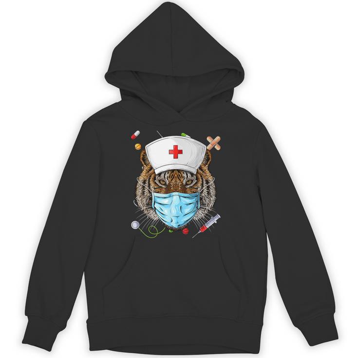 Tiger Nurse RN ER Nursing School Graduation Unisex Hoodie
