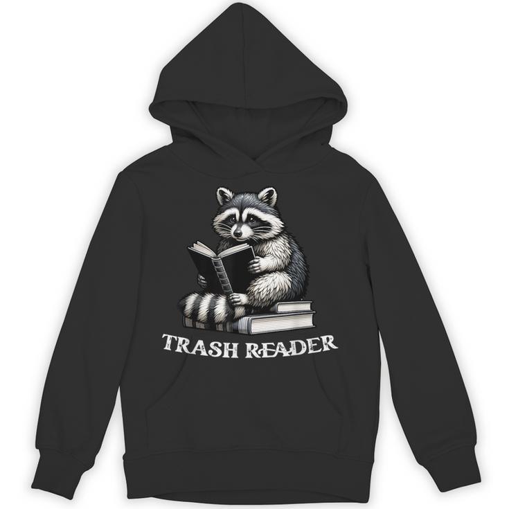 Trash Reader Book Reader Book Lover Book Reader Unisex Hoodie