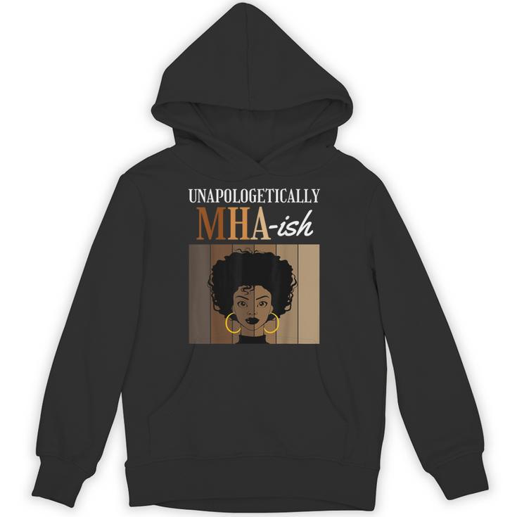 Unapologetically MHA-Ish Student Graduation Afro Unisex Hoodie