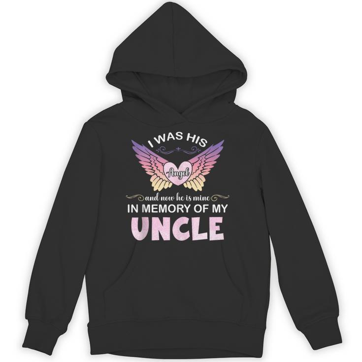 Uncle Angel In My Memory Cute Family Remembrance Match Unisex Hoodie