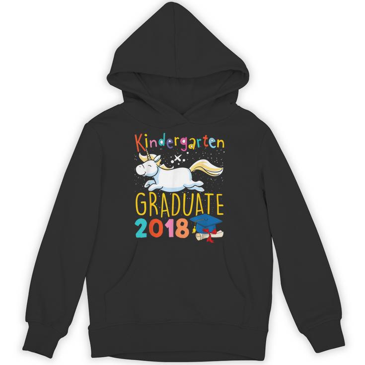 Unicorn Kindergarten Graduation Shirt Girls Unisex Hoodie