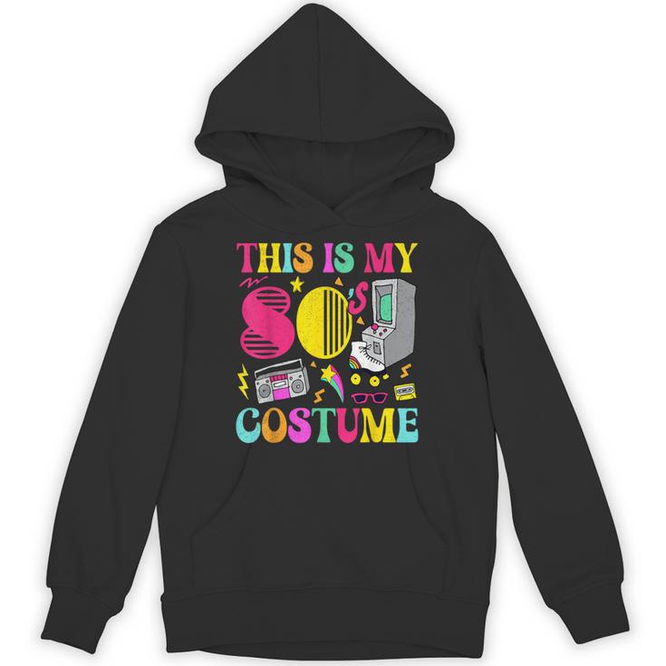 Vintage 80s Vibes Costume Nostalgia 1980s Fashion Cassette Unisex Hoodie