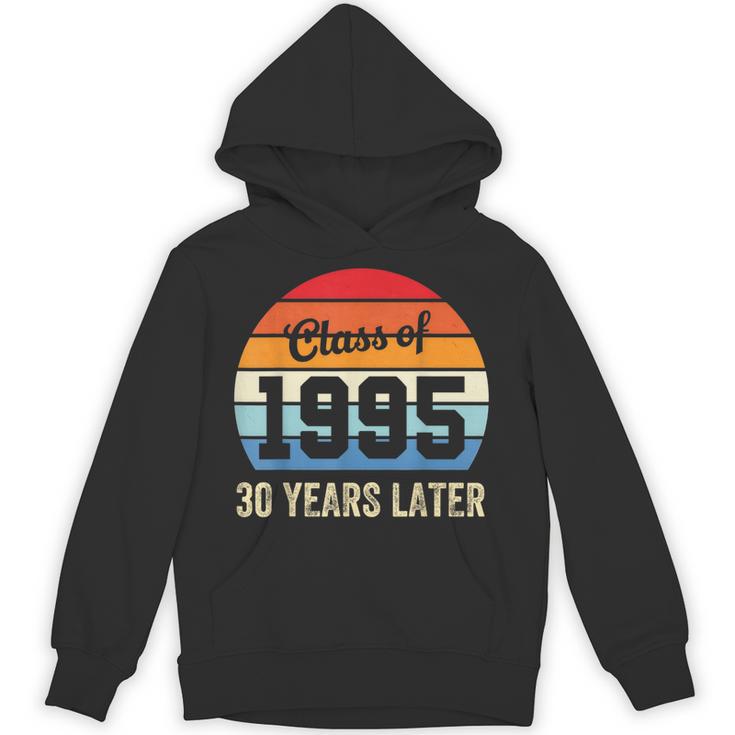 Vintage Class Of 1995 30 Years Later Reunion 30th Graduation Unisex Hoodie