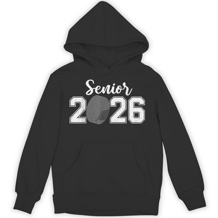 Vintage Class Of 2026 Hockey Senior 2026 Graduation 2026 Unisex Hoodie