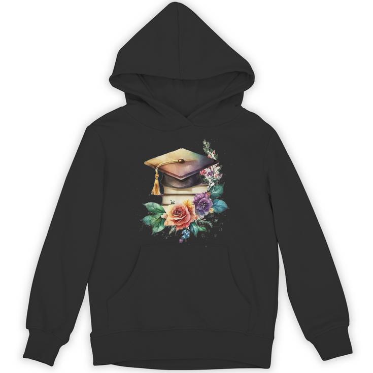 Vintage Hat High School College Graduate Graduation Unisex Hoodie