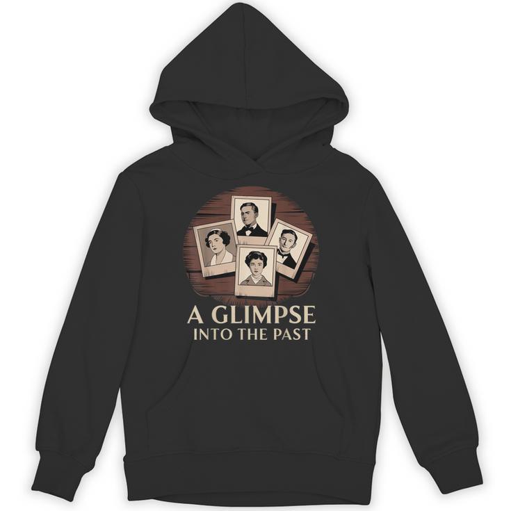 Vintage Portrait Photography Memory Nostalgia Vibe Unisex Hoodie