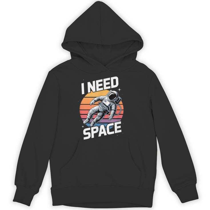Vintage Space For Introverts I Need Space Unisex Hoodie