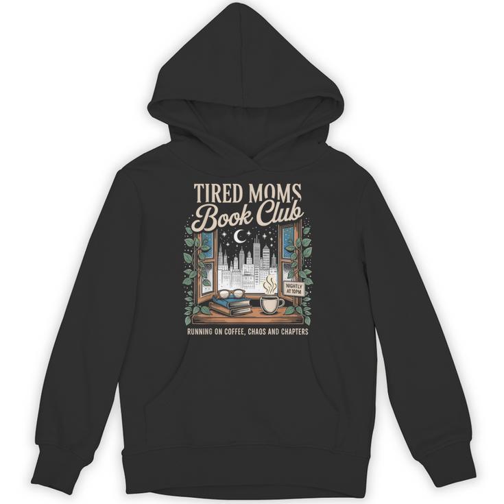 Vintage Tired Moms Book Club Bookish Booktrovert Unisex Hoodie