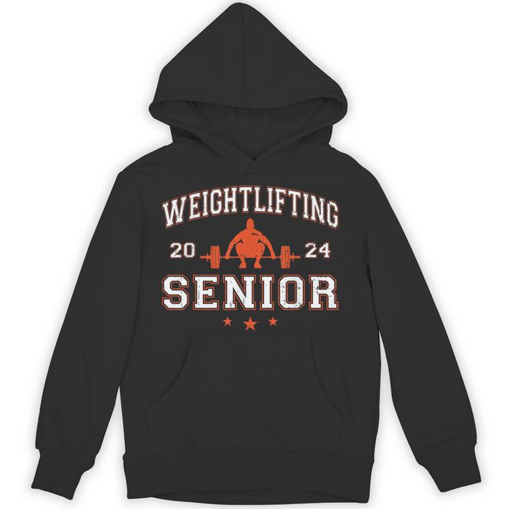 Weightlifting Senior 2024 Graduation Unisex Hoodie