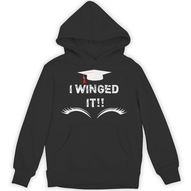I Winged It Cosmetology Graduation Unisex Hoodie