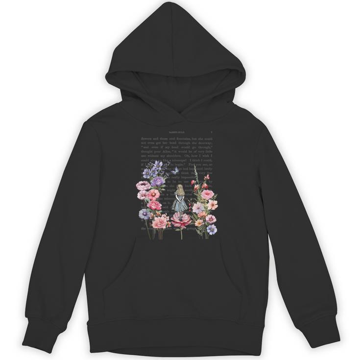 Wonderland Garden & Vintage Textbook Unisex Hoodie