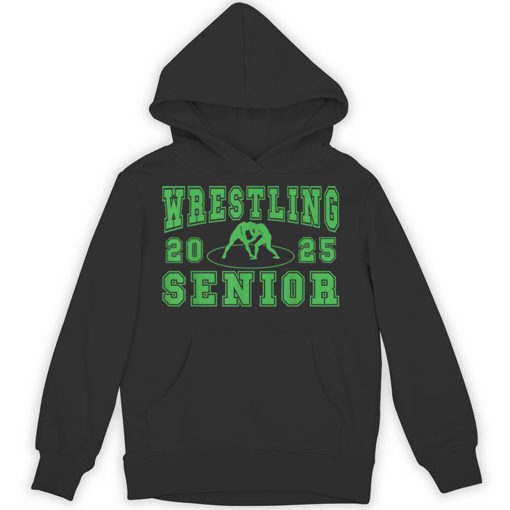 Wrestling Senior Night Wrestling Senior 2025 Graduation 32 Unisex Hoodie