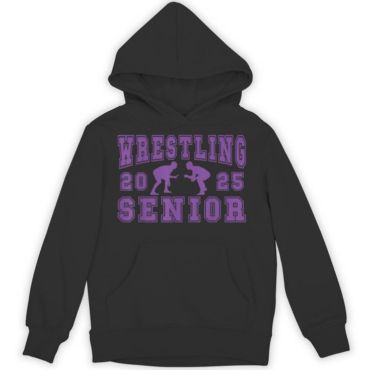 Wrestling Senior Night Wrestling Senior 2025 Graduation 49 Unisex Hoodie