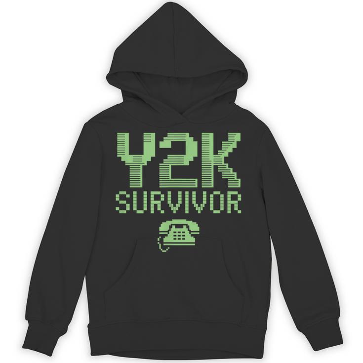 Y2K Survivor 2000s Nostalgia Retro Vintage Nostalgic Unisex Hoodie