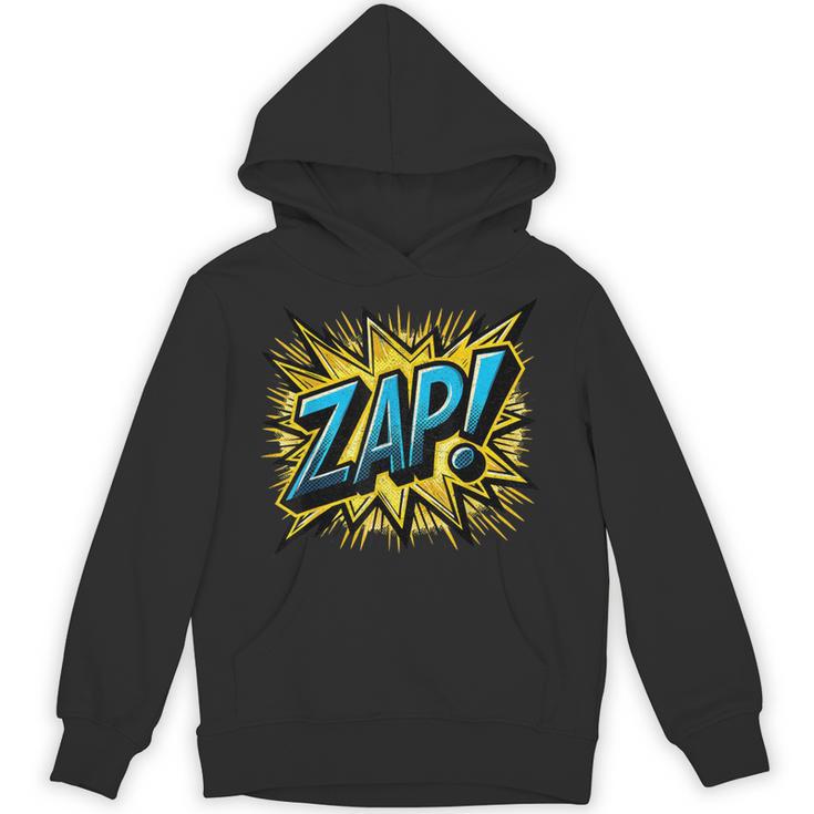 ZAP Comic Book Retro Artwork – Cartoon Collector Unisex Hoodie