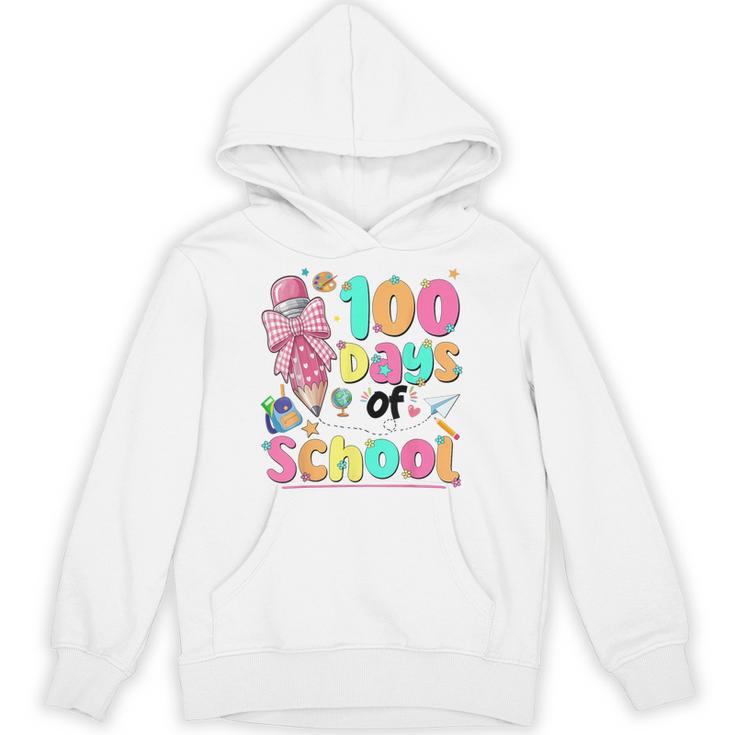 100th Day Of School Teacher Books 100 Days Of School Women Unisex Hoodie
