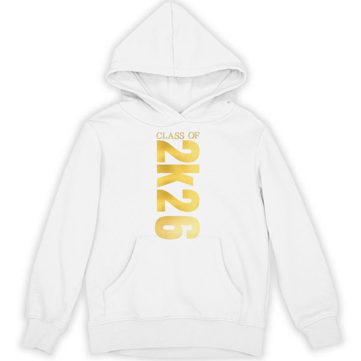2K26 Class Of 2026 Graduation College Senior Back To School Premium Tri-Blend Unisex Hoodie