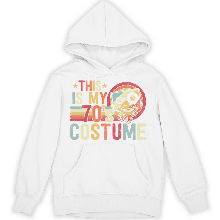 This Is My 70's Costume Retro Style Nostalgia 1970s Vintage Premium Tri-Blend Unisex Hoodie