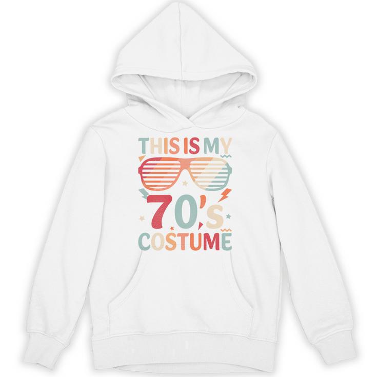 This Is My 70s Costume Vintage Style Nostalgia 1970s Retro Premium Tri-Blend Unisex Hoodie