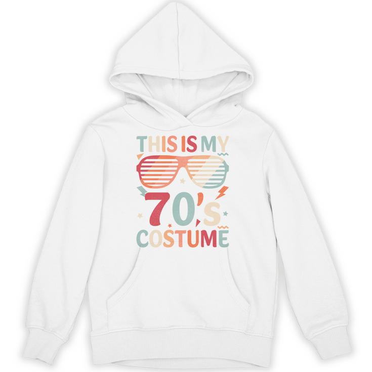 This Is My 70s Costume Vintage Style Nostalgia 1970s Retro Unisex Hoodie