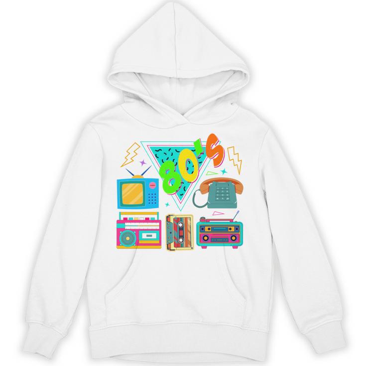 80's Vintage Cassette Tape Nostalgia Mixtape Era 1980s Retro Unisex Hoodie