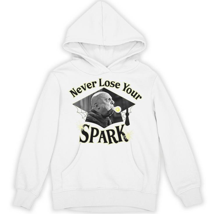 The Addams Family TV Series – Uncle Fester Graduation Spark Premium Unisex Hoodie