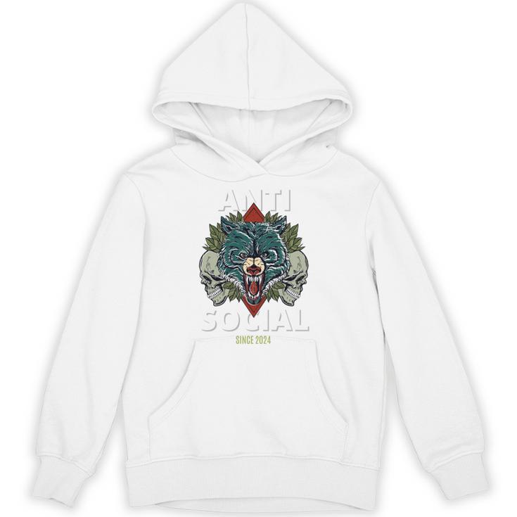 Antisocial Introvert I Like Being Alone Unisex Hoodie