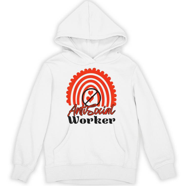 AntiSocial Worker Anti-Social Social Worker Introvert Unisex Hoodie
