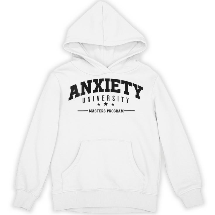 Anxiety University Anxious Antisocial Introvert Unisex Hoodie