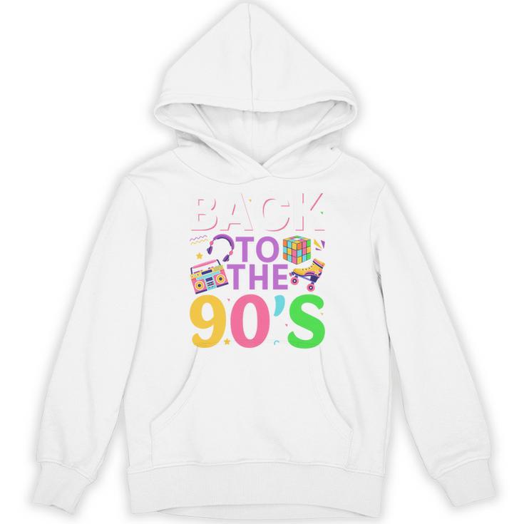 Back To The 90's Mixtape Era Nostalgia Retro 1990 90's Style Premium Tri-Blend Unisex Hoodie