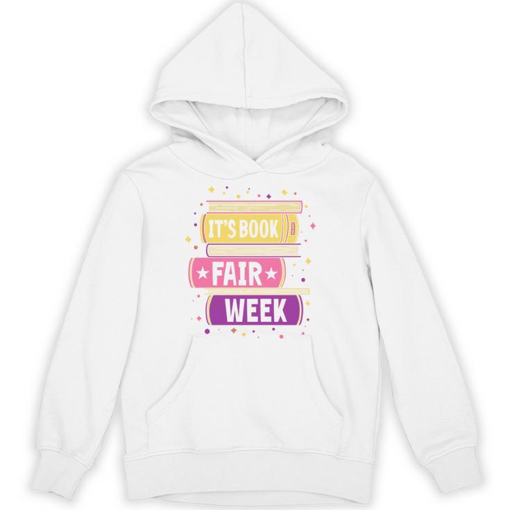 Book Fair Bookworm Library Its Book Fair Week Unisex Hoodie