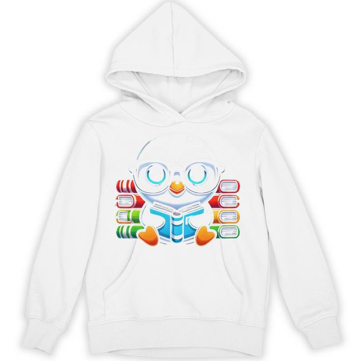 Book Lover Reading Penguin Unisex Hoodie
