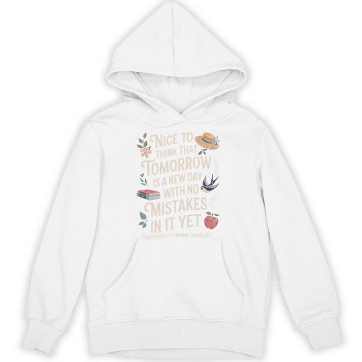 Book Lover Tomorrow Quote Anne Shirley Unisex Hoodie