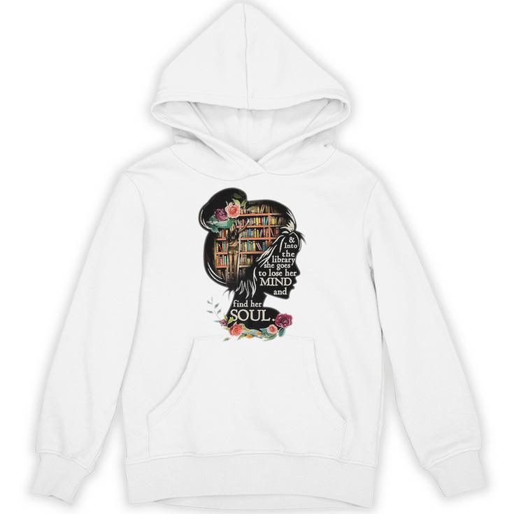 Book Reading Bookworm Book Lover Women Kids Girls Librarian Premium Unisex Hoodie