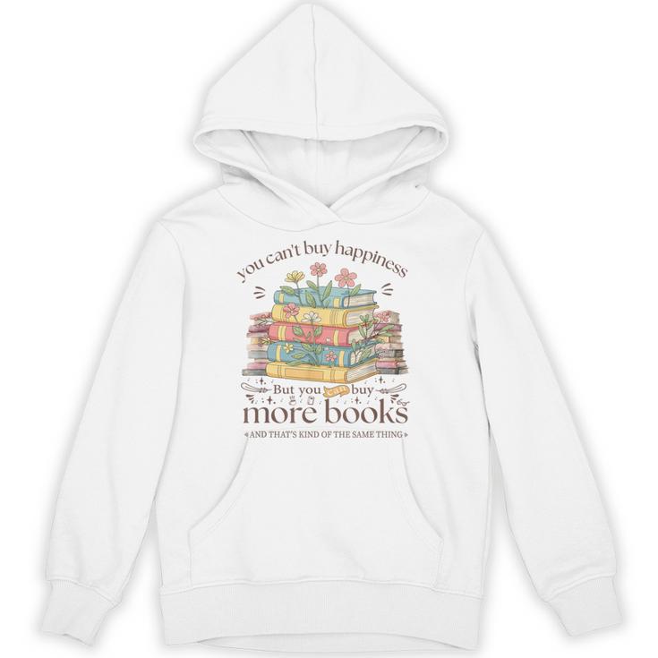 Books Reading Lovers Bookworm You Can Buy More Books Unisex Hoodie