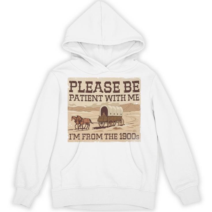 Boomer Millennial Please Be Patient I'm From The 1900s Premium Unisex Hoodie