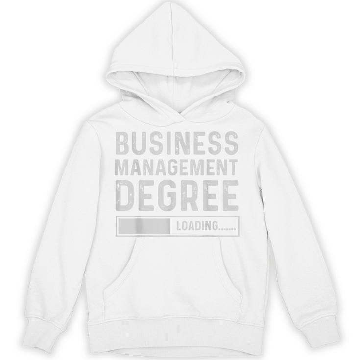 Business Management Degree Loading Graduation Unisex Hoodie