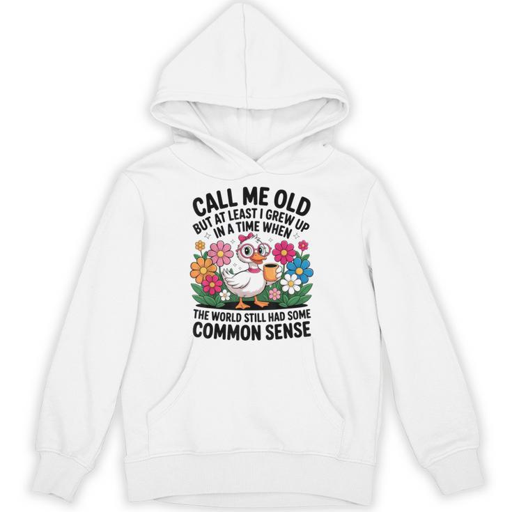 Call Me Old Seniors Nostalgia Retro Humor Casual Unisex Hoodie