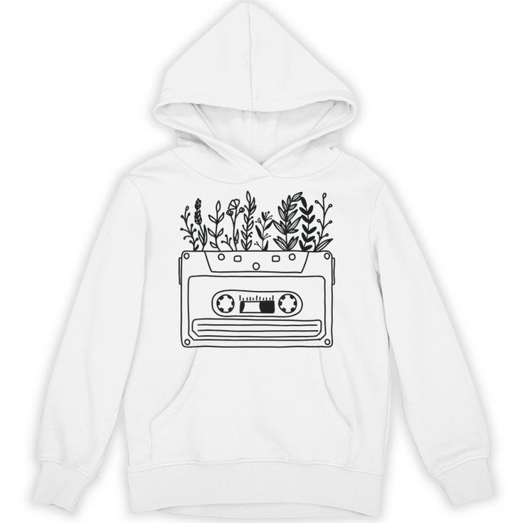 Cassette Tee 80s 90s Retro Party Costume Nostalgia Cassette Unisex Hoodie