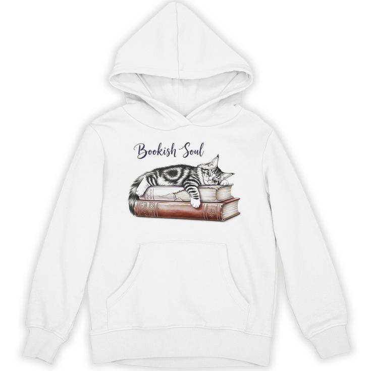 Cat Life Books And Cats Cat Lover Cat Mom Book Lovers Unisex Hoodie