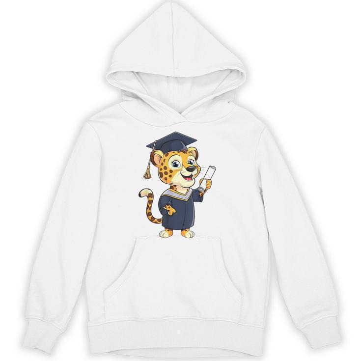 Cheetah Graduation Cute Kindergarten Elementary High School Unisex Hoodie