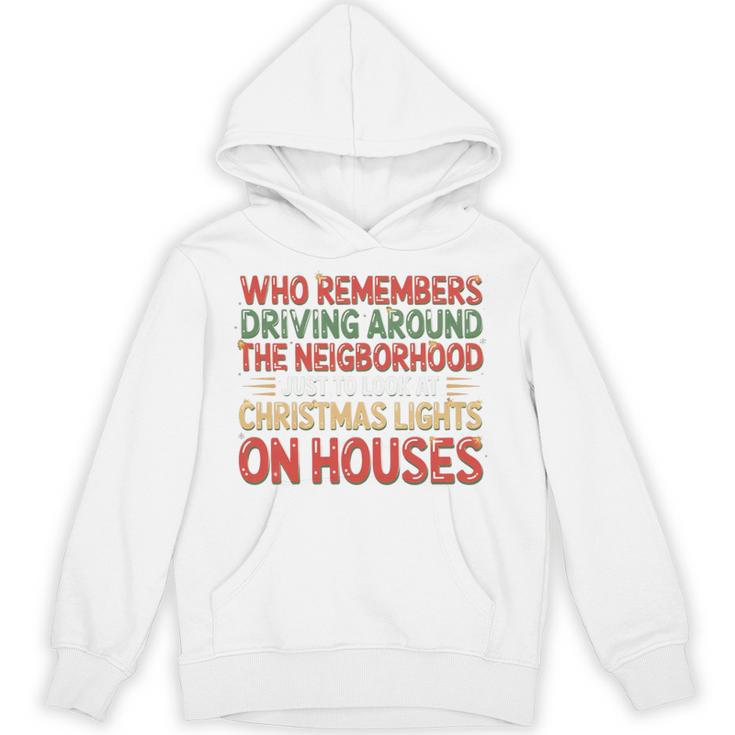 Christmas Lights Nostalgia – Holiday Memory Christmas Spirit Premium Tri-Blend Unisex Hoodie