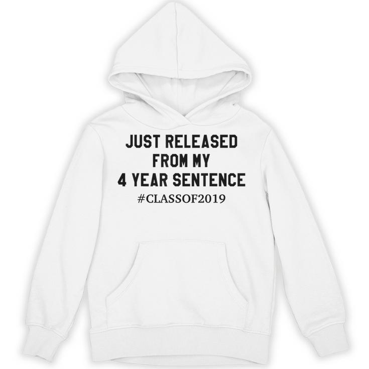 Class Of 2019 4 Year Sentence Graduation High School Unisex Hoodie