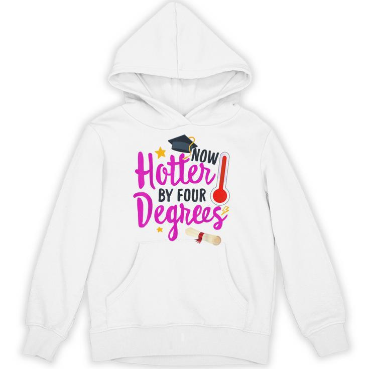 Class Of 2022 Four Degrees Hotter Graduation Day Master Grad Unisex Hoodie