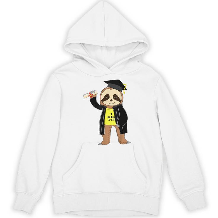 Class Of 2022 Sloth Graduation Masters College High School Unisex Hoodie