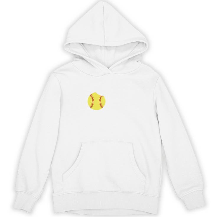 Class Of 2024 Senior Softball Player Graduation Unisex Hoodie