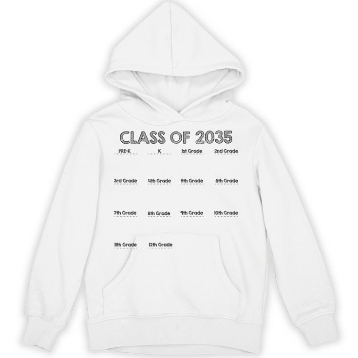 Class Of 2035 Handprint Graduation Unisex Hoodie