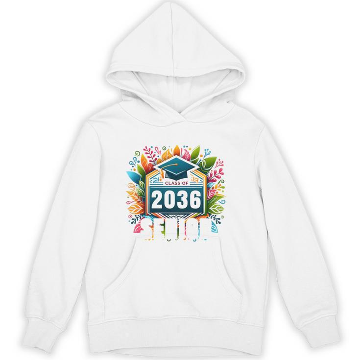 Class Of 2036 Graduation School Vintage Senior 2036 Unisex Hoodie